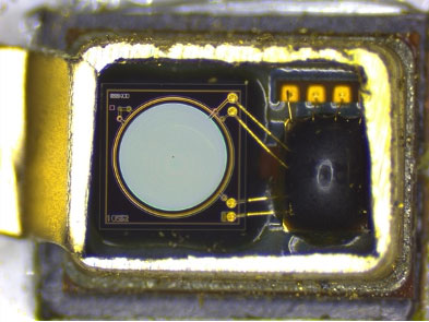 Microphone MEMS Device–De-Lidded Package